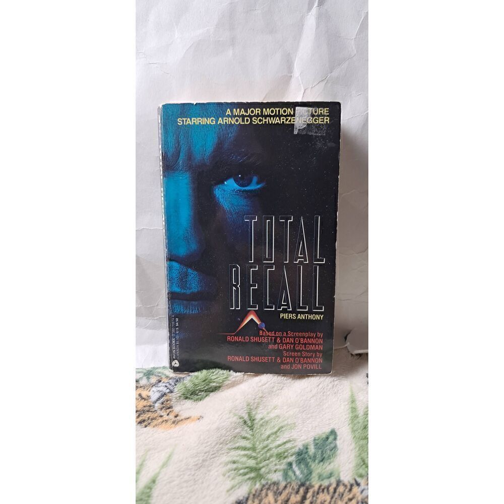 Total Recall 1st Avon Books Printing  Paperback By Piers Anthony